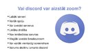 Presentations 'Lietotne "Discord"', 8.