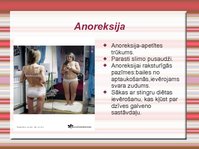 Presentations 'Anoreksija un bulīmija', 2.