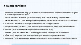 Presentations 'Zemesgabala apbūves attīstības potenciāls, BIM integrācija un ilgtspēja', 13.