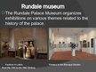 Presentations 'Rundales Palace', 15.