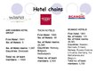 Presentations 'Scandinavian Hotels Comparison', 3.