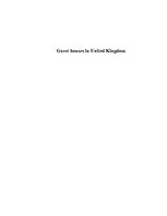 Research Papers 'Guest Houses in United Kingdom', 1.