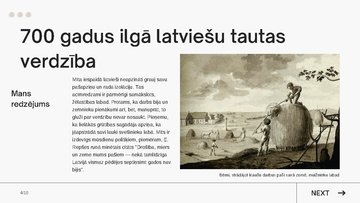 Presentations 'Mīti Latvijas vēsturē', 4.