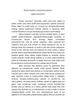 Essays 'Modes tendences manierisma laikmetā. Spāņu manierisms', 1.