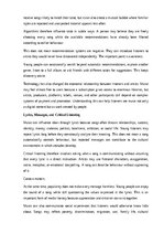 Essays 'Music in everyday life', 5.