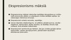 Presentations 'Ekspresionisms mūzikā un mākslā', 3.