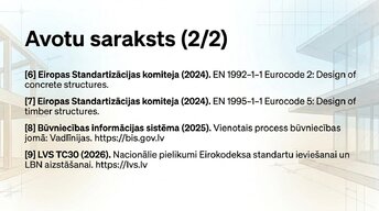 Presentations 'Pārsegumu slodžu aprēķini', 14.
