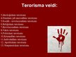 Presentations 'Terorisms un sabiedriskās nekārtības', 3.
