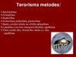 Presentations 'Terorisms un sabiedriskās nekārtības', 5.