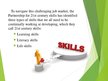 Presentations 'Skills Demanded in the Job Market', 4.