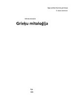 Research Papers 'Grieķu mitoloģija', 1.