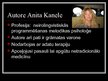 Presentations 'Anita Kanele "Divi tuksnesī"', 2.