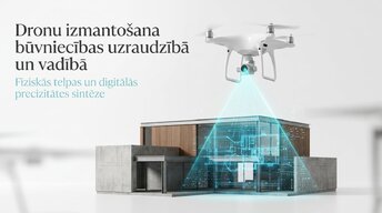Presentations 'Dronu izmantošana būvniecības uzraudzībā un vadībā', 1.
