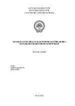 Research Papers 'TIESISKĀS ATTIECĪBAS UN IZAICINĀJUMI SAISTĪBĀ AR ĪRES DZĪVOKLIM NODARĪTAJIEM ZAU', 1.