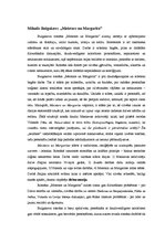 Essays 'Romāna "Meistars un Margarita" analīze', 1.