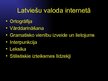 Presentations 'Valsts valoda interneta vidē', 4.