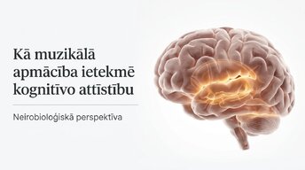 Presentations 'Kā muzikālā apmācība ietekmē kognitīvo attīstību', 1.