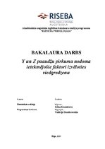 Term Papers 'Y un Z paaudžu pirkuma nodoma ietekmējošie faktori izvēloties viedgredzenu', 1.