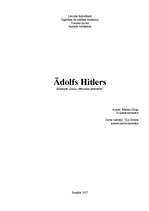 Research Papers 'Ādolfs Hitlers kā izcila, vēsturiska personība', 23.