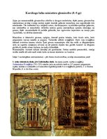 Research Papers 'Miniatūru mākslas attīstība Karolingu laikā (8.-9.gadsimtā)', 1.