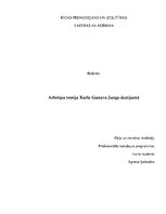 Presentations 'Arhetipu teorija Karla Gustava Junga skatījumā', 1.