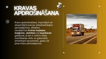 Presentations 'Kravas apdrošināšanas izmaksu un risku ietekme', 2.