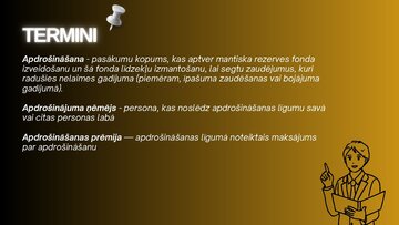 Presentations 'Kravas apdrošināšanas izmaksu un risku ietekme', 5.