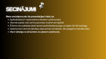 Presentations 'Kravas apdrošināšanas izmaksu un risku ietekme', 13.