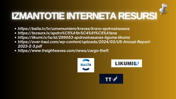 Presentations 'Kravas apdrošināšanas izmaksu un risku ietekme', 15.