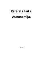 Research Papers 'Astronomija', 1.