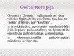 Presentations 'Geštaltterapija', 2.