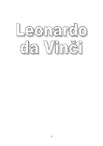 Research Papers 'Pētījums par Leonardo da Vinči', 1.