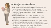 Presentations 'Anemija grūtniecības laikā', 12.