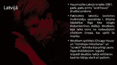 Presentations 'Rave kultūra un tās stāvoklis Latvijā', 9.