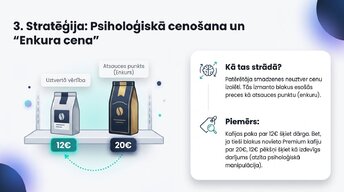 Presentations 'Lielveikalu cenošanas stratēģijas un to ietekme uz patērētāju izvēli Latvijā un ', 9.