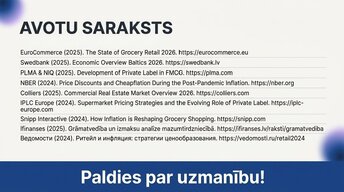 Presentations 'Lielveikalu cenošanas stratēģijas un to ietekme uz patērētāju izvēli Latvijā un ', 17.