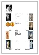 Summaries, Notes 'Seno romiešu un grieķu dievu salīdzinājums', 2.