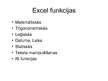 Presentations 'Excel funkcijas', 2.