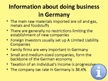 Presentations 'Business Etiquette in Germany', 9.