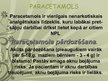 Presentations 'Paracetamols', 5.