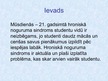 Presentations 'Hroniskā noguruma sindroms studentu vidū', 3.