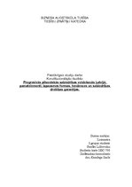 Research Papers 'Progresīvas pilsoniskas sabiedrības veidošana Latvijā', 1.