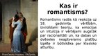 Presentations 'Ētikas normas un vērtības romantisma laikmetā', 2.