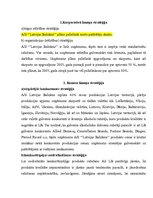 Research Papers 'AS "Latvijas balzams" stratēģijas formulējums', 3.