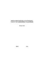 Research Papers 'Nekustamā īpašuma atsavināšana valsts vai sabiedrības vajadzībām Latvijā (Latvij', 1.