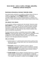 Summaries, Notes 'Seno latviešu vēsture, kultūra, mitoloģija, sabiedrība un kultūras mantojums: ko', 1.