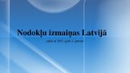 Presentations 'Nodokļu izmaiņas Latvijā no 2017.gada', 1.