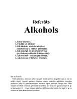 Research Papers 'Alkohols', 1.