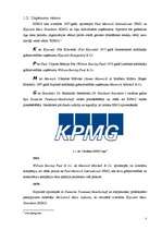 Practice Reports 'Prakses atskaite audita uzņēmumā SIA "KPMG Baltics"', 5.