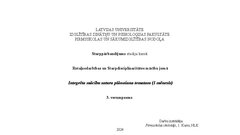 Presentations 'Integrēta mācību satura plānošana tematam (1 mēnesis)', 1.